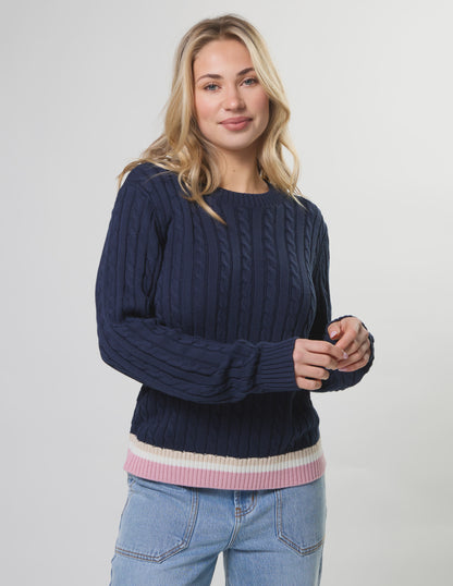 Stella & Gemma | Cable Crew | Navy