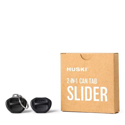Huski | 2 in 1 Can Tab Slider | Black | New