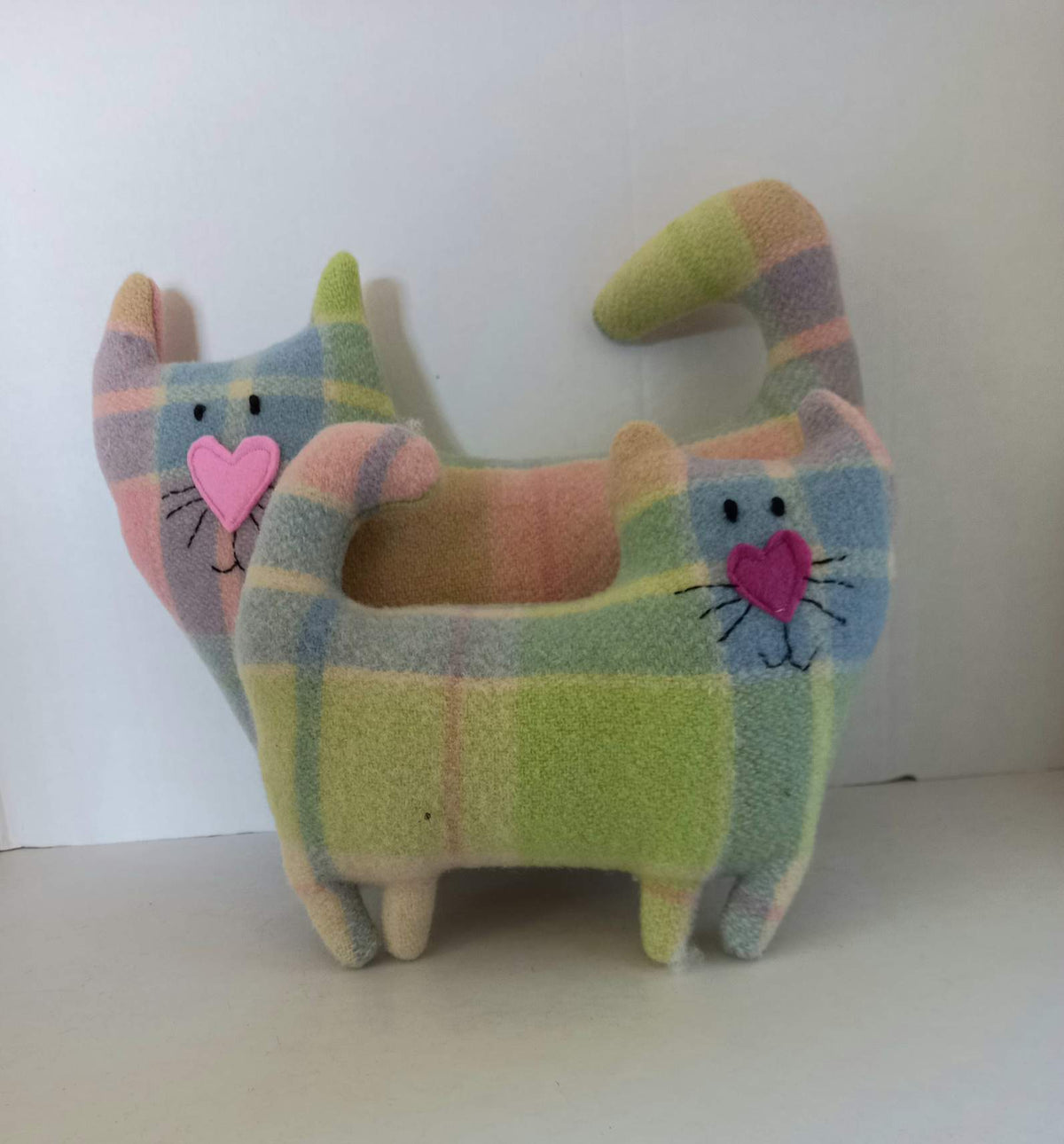 Fully Woolly | Pastel Wonky Cat Toy | Various