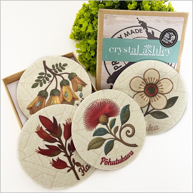 Crystal Ashley - Native Coaster Set