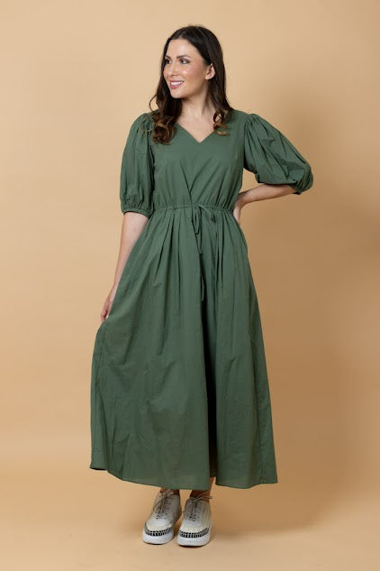 Charlo Dolly Dress Khaki