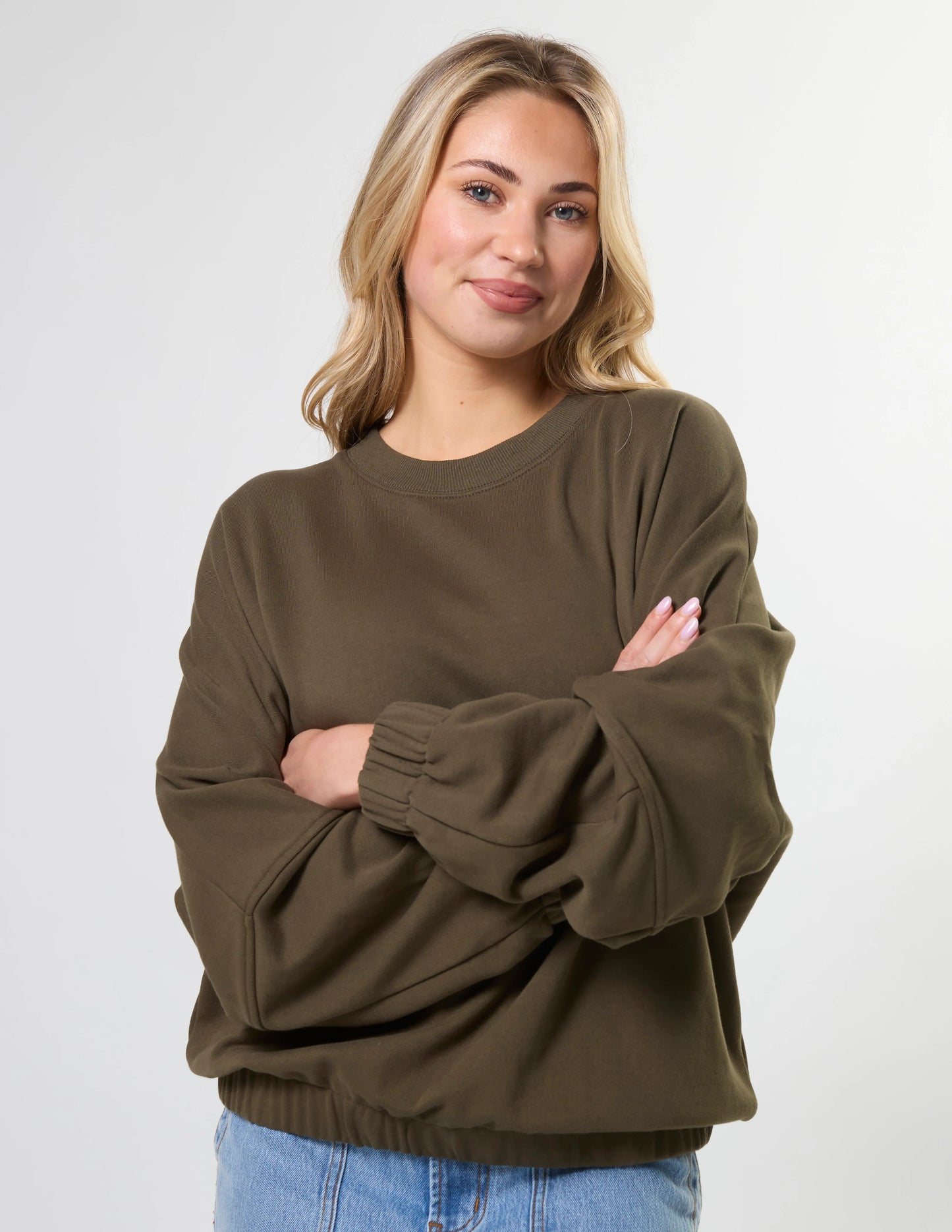 Stella & Gemma | Bubble Sweat | Moss