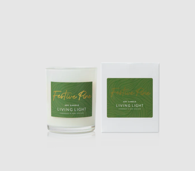 Living Lights - Festive Pine Soy Candle Mini