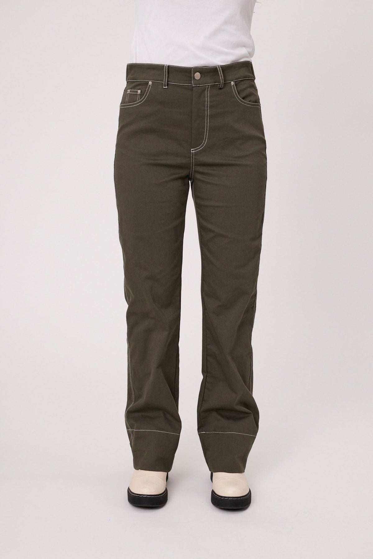Classified Frankie Drill Jean Khaki