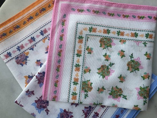 The Speciality House | Hankies | Ladies Bright Florals