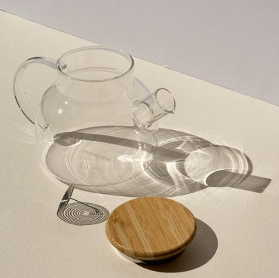On Sunday - Glass Tea Pot