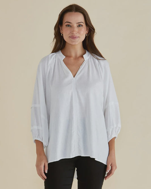 Betty Basic - Grazia Blouse - White