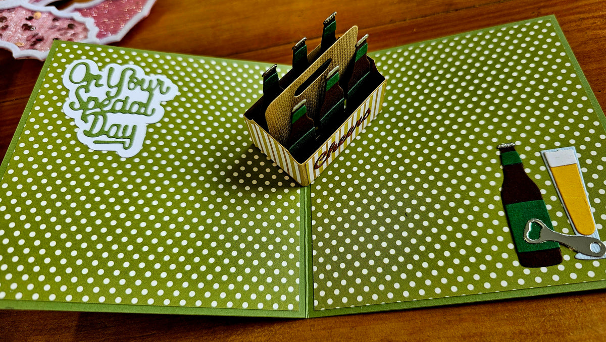 Cards By Flora | Birthday | Happy Hour - Pop Up