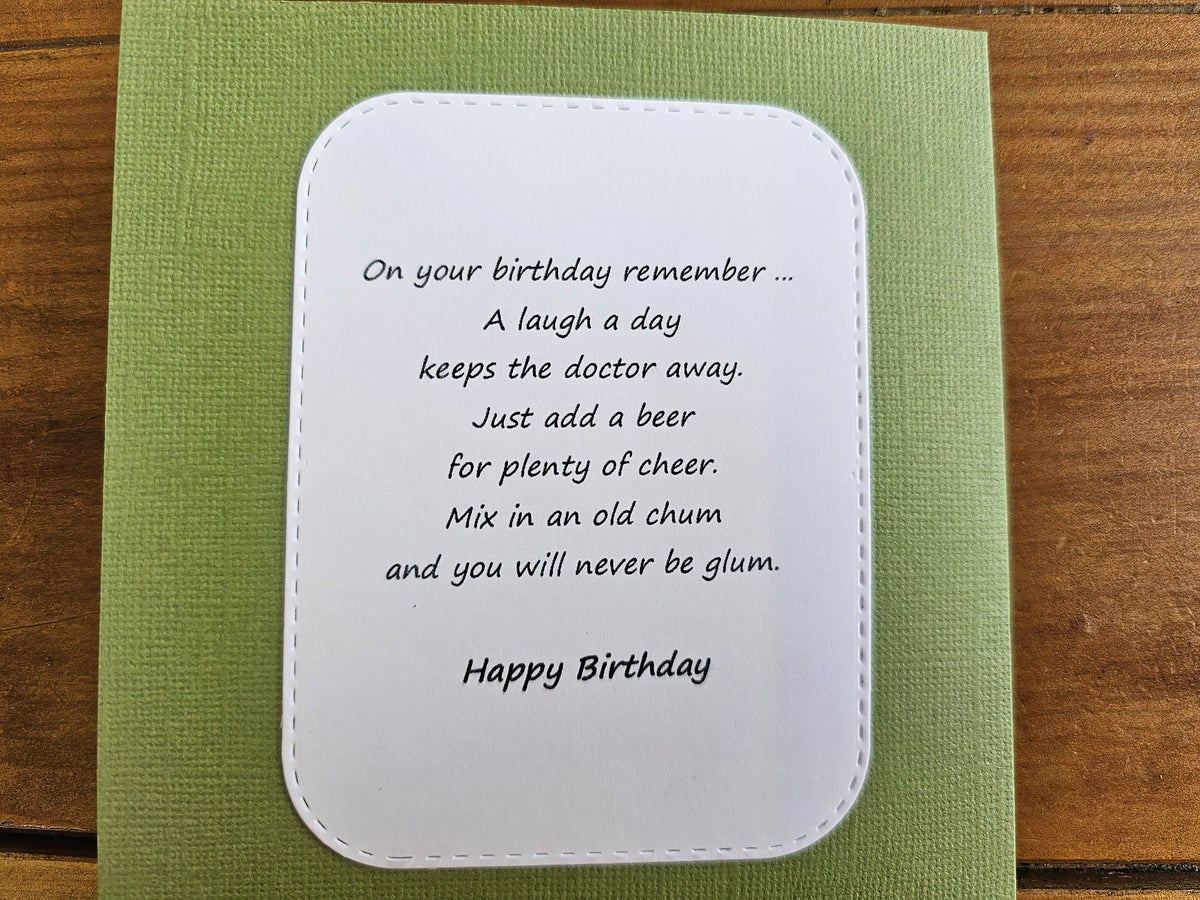 Cards By Flora | Birthday | Happy Hour - Pop Up
