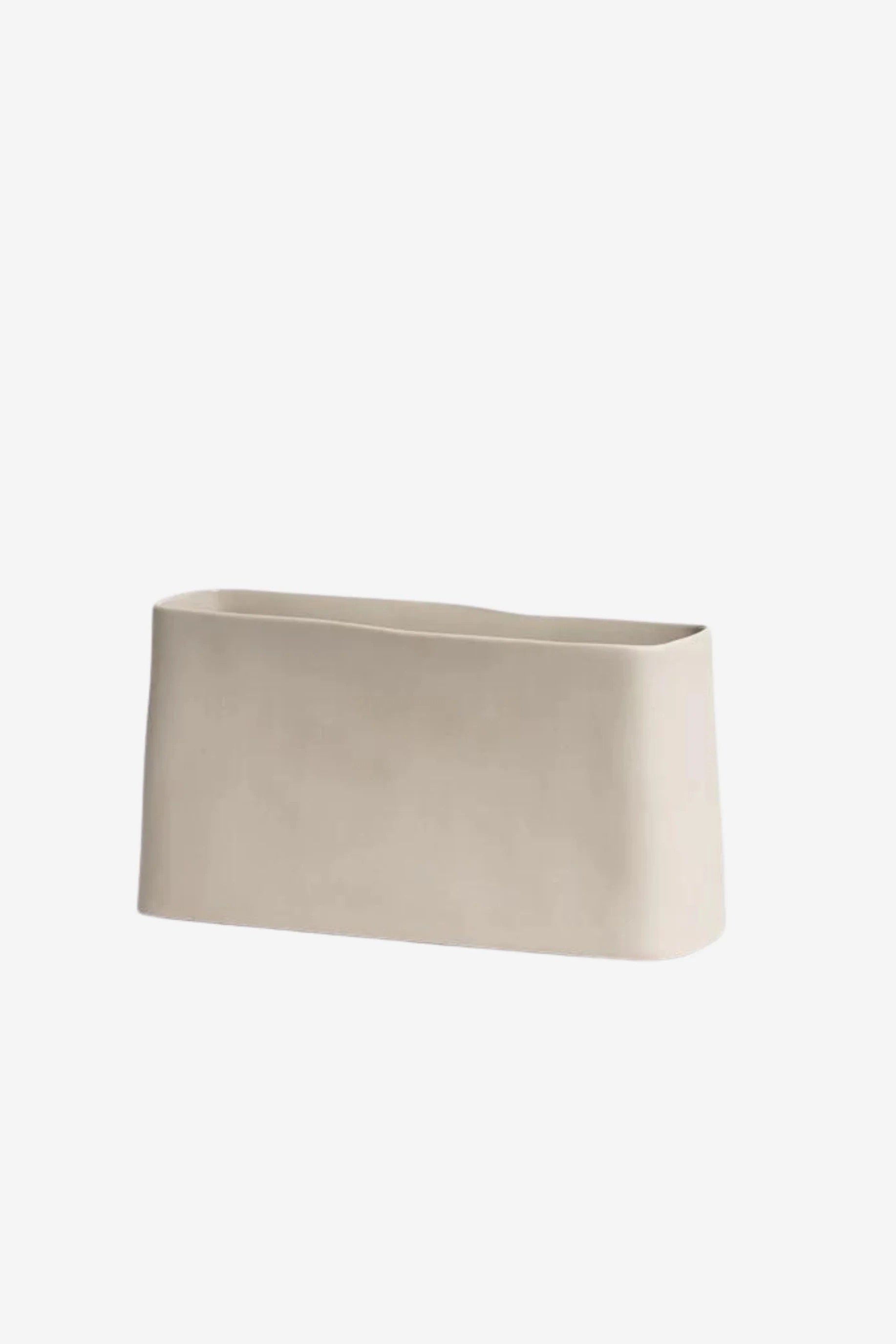 Ned Collections - Haan Planter - Bone