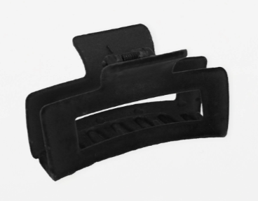 S+G Hair Grip Velvet Black