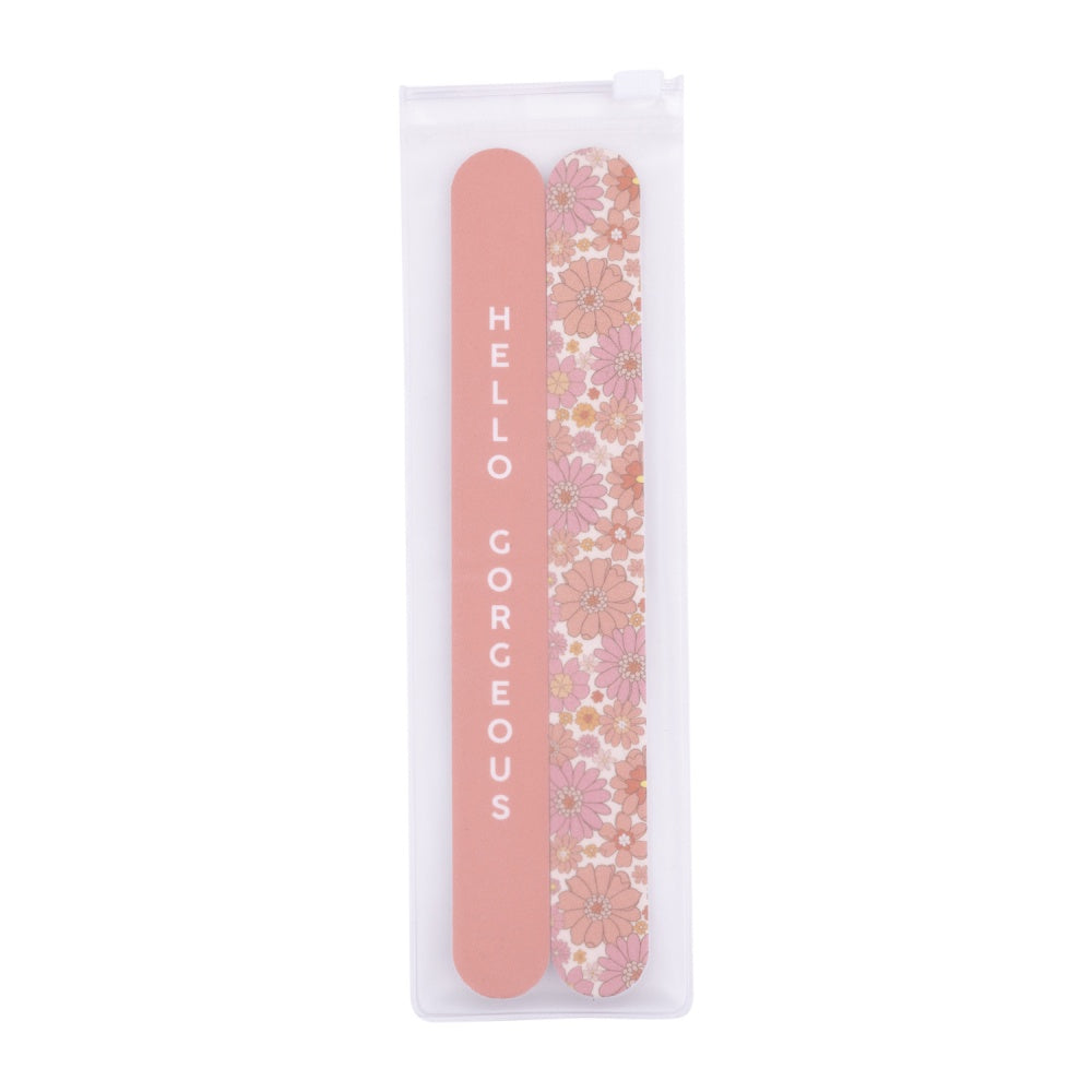 Splosh - Nail File - Red Flowers