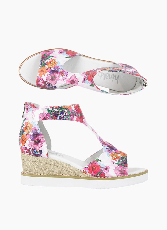 Hinako - Wedge- Micky Floral