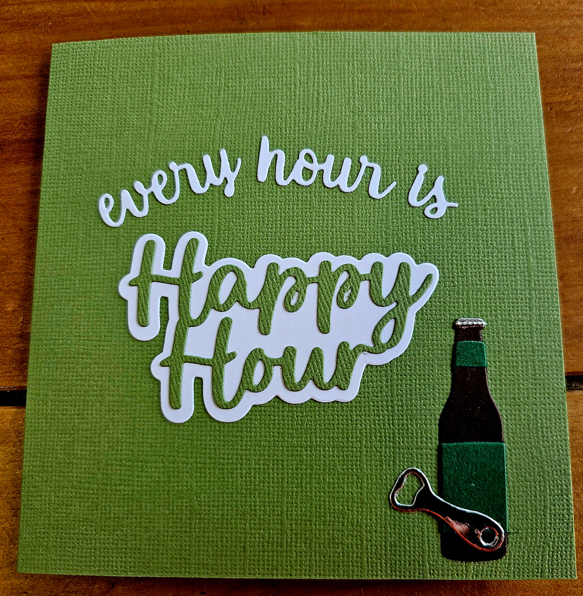Cards By Flora | Birthday | Happy Hour - Pop Up