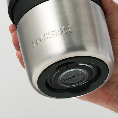 Huski | Bubble Lock Bottle Stopper | Black