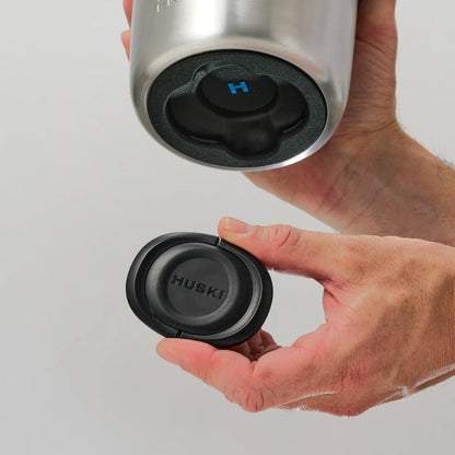 Huski | Bubble Lock Bottle Stopper | Black
