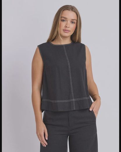 Foxwood | Vento Top | Black