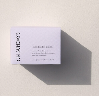 On Sunday - Loose Leaf Tea Infuser