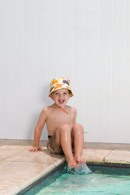 Sundaise | Jasper Swim Bucket Hat | Buses (3 - 6 years)