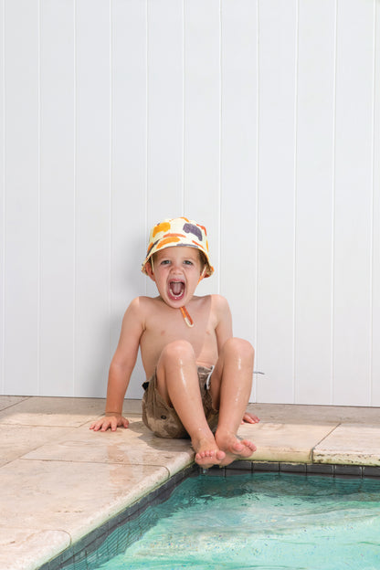 Sundaise | Jasper Swim Bucket Hat | Buses (3 - 6 years)