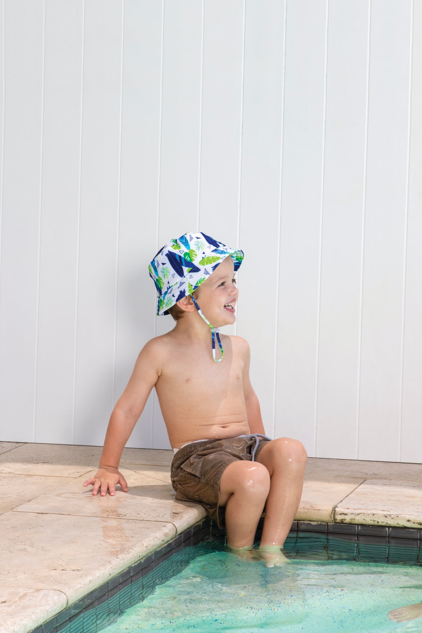 Sundaise | Joshua Swim Bucket Hat | Surfboards (3 - 6 years)