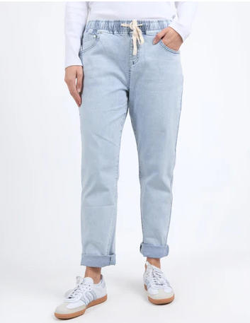 Foxwood - Juliette Jogger Jean - Vintage Pale Blue
