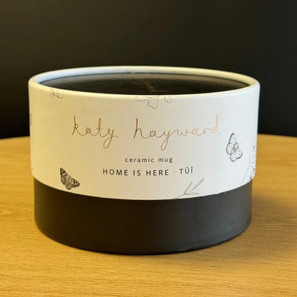 Katy Hayward | Ceramic Mug | Home Is Here – Tūī
