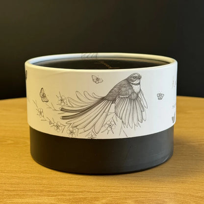 Katy Hayward | Ceramic Mug | Come Fly With Me – Pīwakawaka/ Fantail
