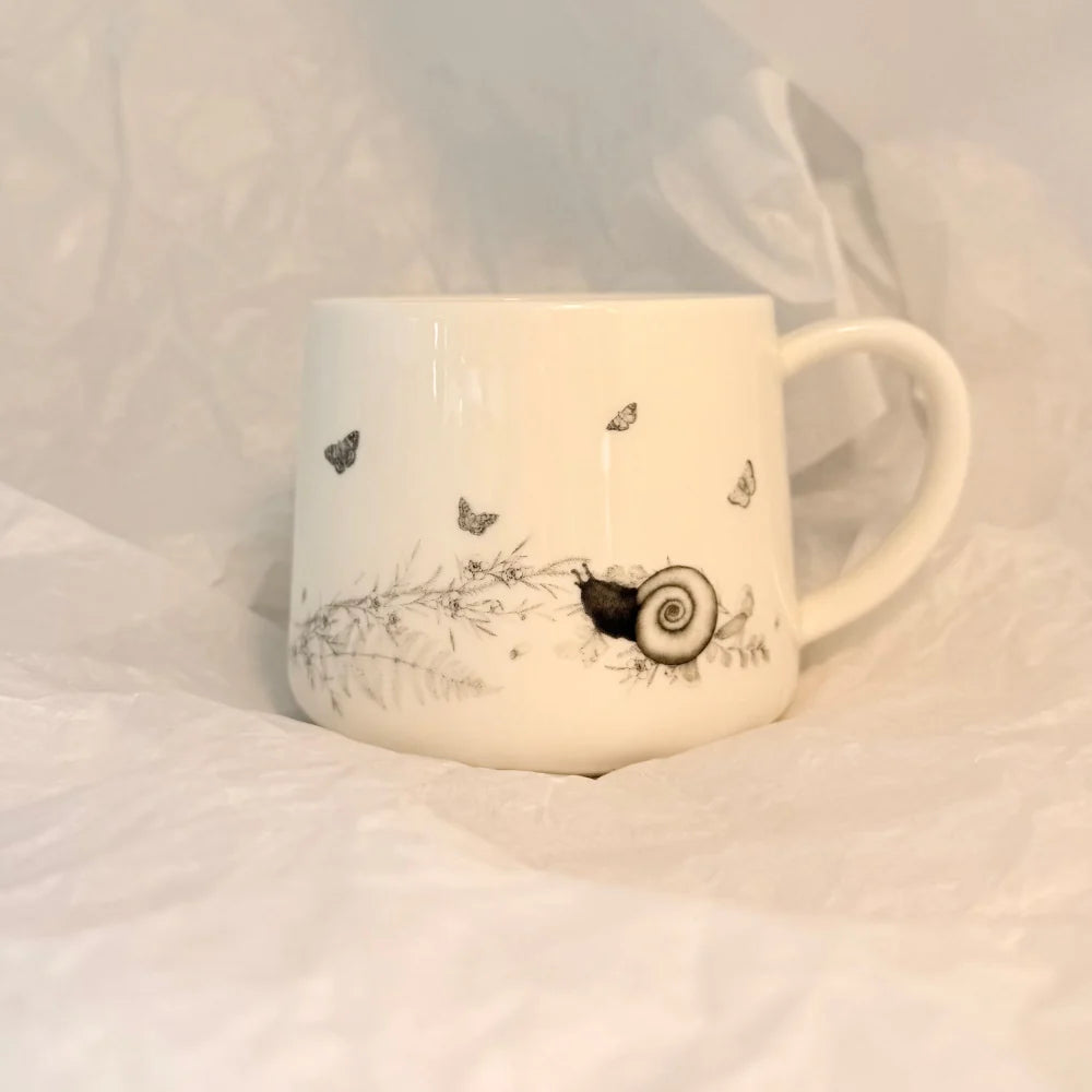 Katy Hayward| Ceramic Mug | Walking with Aroha - Brown Kiwi