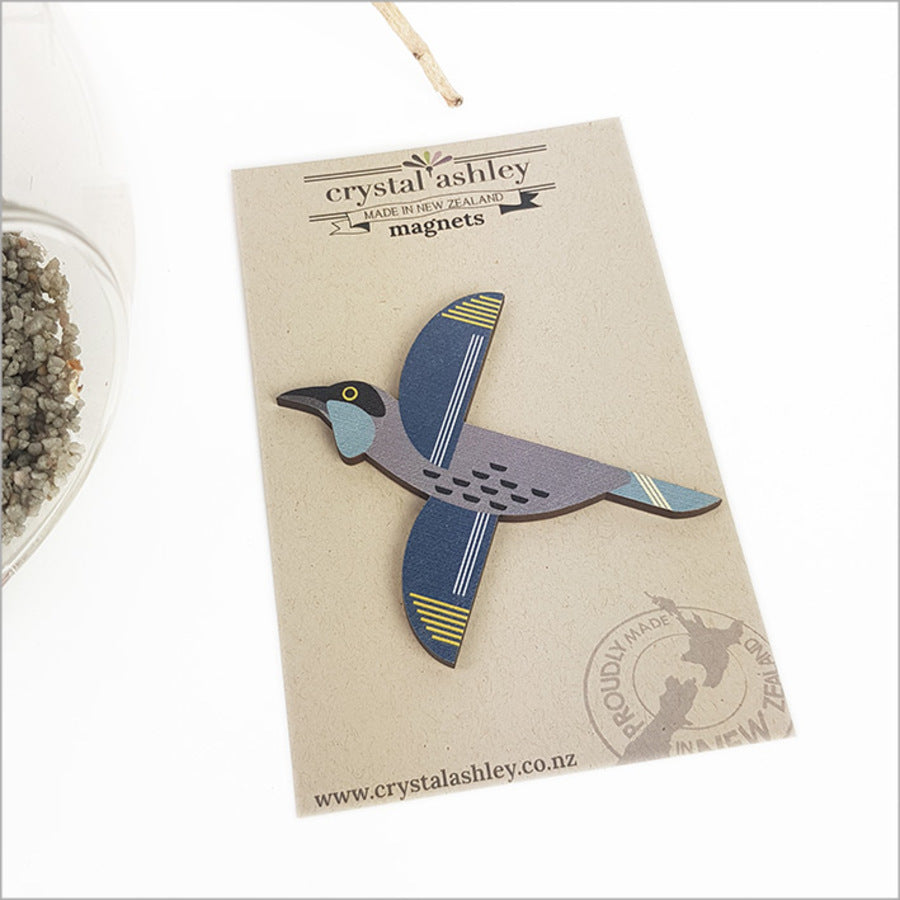 Crystal Ashley - Kiwiana Folk Bird Magnets