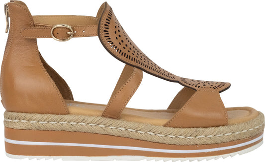 Hinako | Leah Platform Sandal | Tan