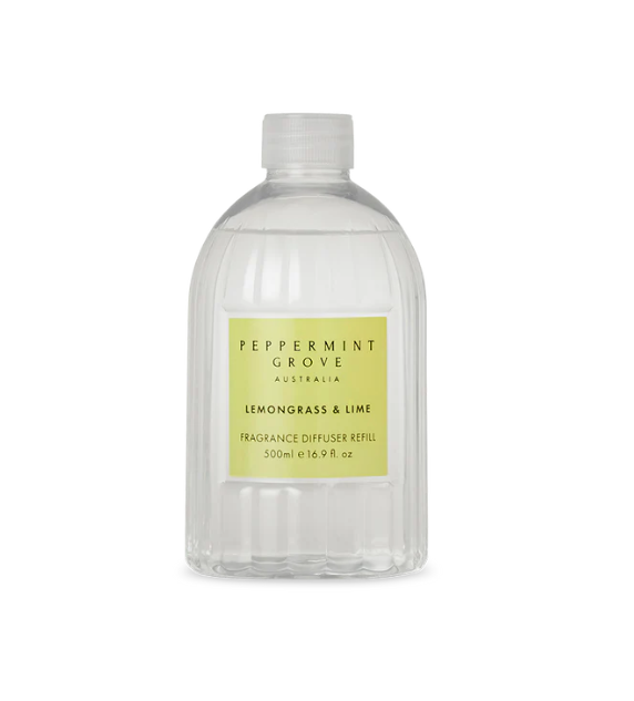Peppermint Grove - Lemongrass & Lime Diffuser Refill 500ml