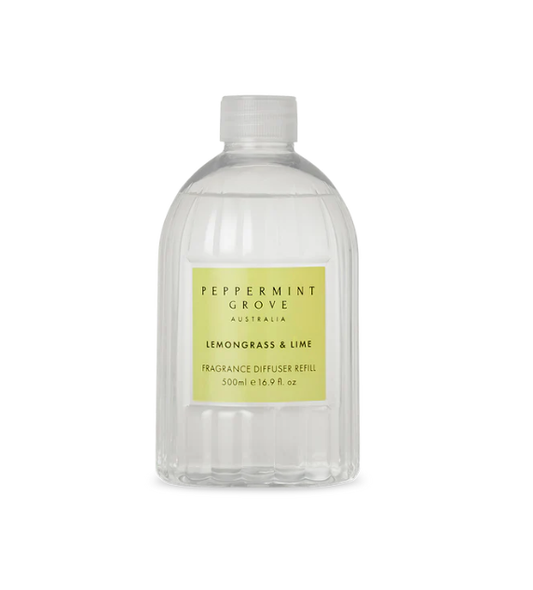 Peppermint Grove - Lemongrass & Lime Diffuser Refill 500ml