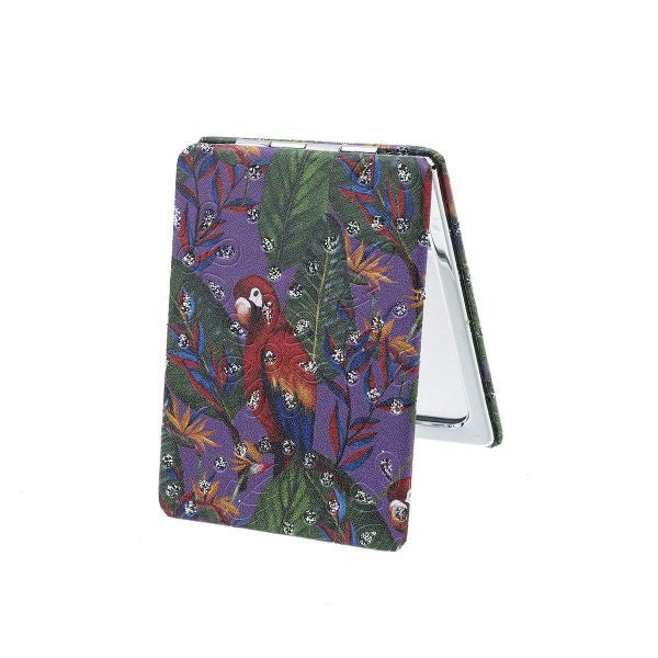 The Specialty House - Compact Rectangular Mirror - Macaw