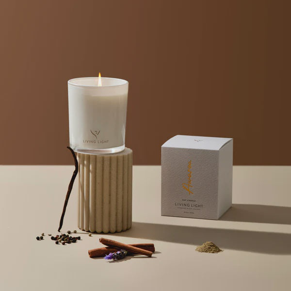 Living Light Large Soy Candle Awaroa