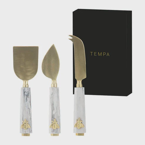 Tempa Bee 3pc Cheese Knife Set