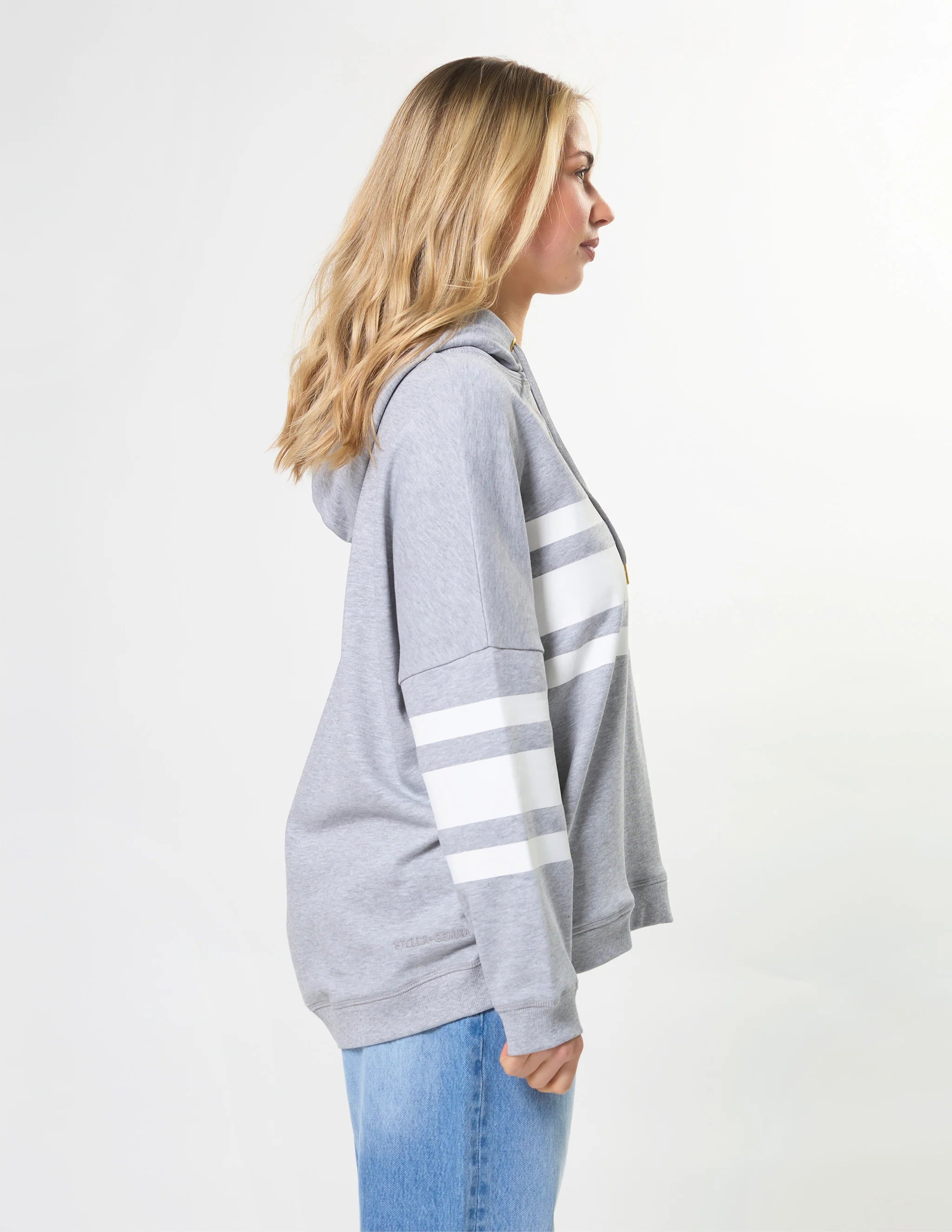 Stella + Gemma Newport Hoodie - Grey Marle