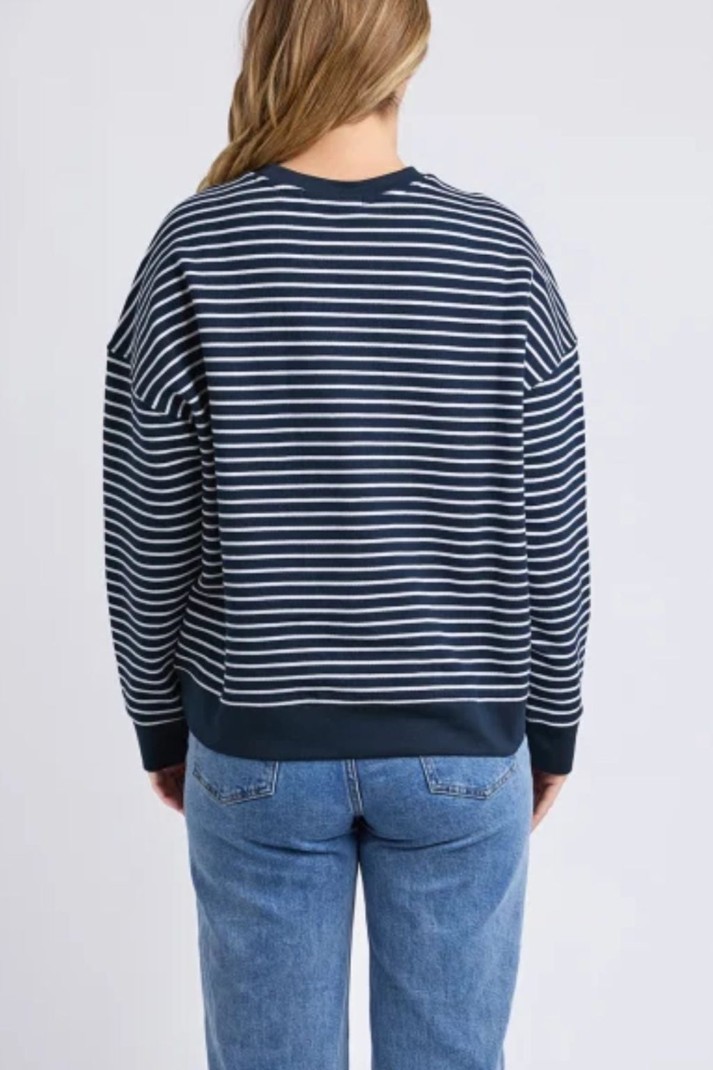 Foxwood - Original Navy Stripe Crew