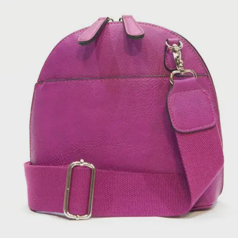 Sassyduck - Audrey Eggplant Handbag