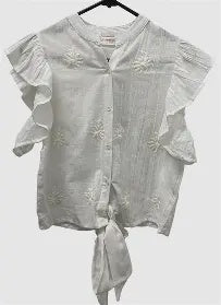 Cienna Designs -  Off White Daisy Top