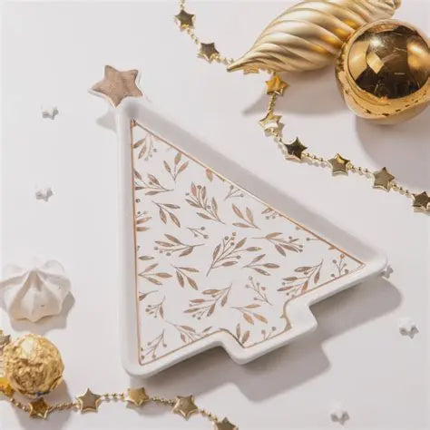 Ladelle - Noelle Christmas Tree Plate/Dish