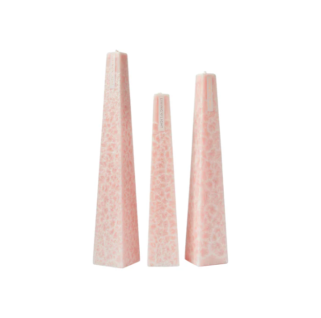 Living Lights - Icicle Candle Peony Rose Large