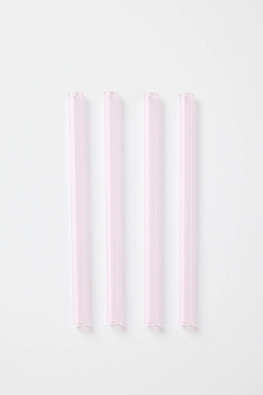 Willow & Mae | Glass Straw Set | Cocktail