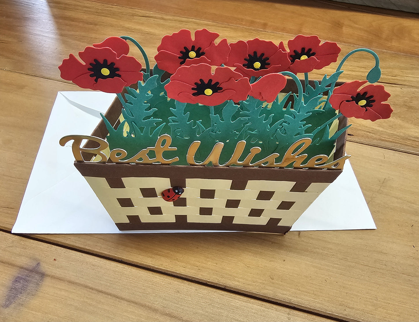 Best Wishes - Poppies