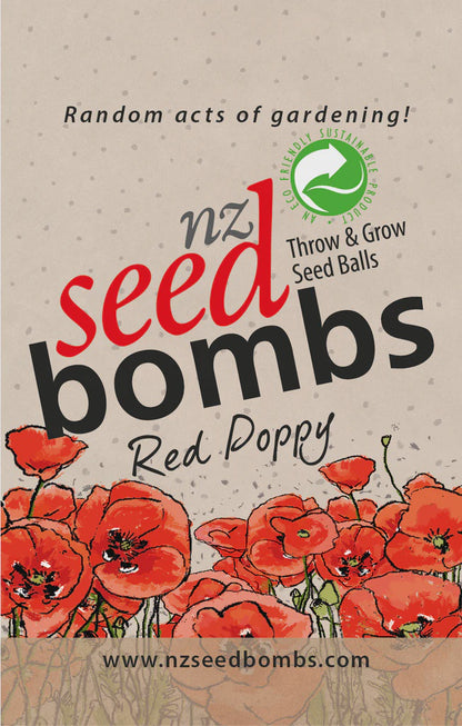 Eagles Rest | NZ Seed Bombs | Red Poppy