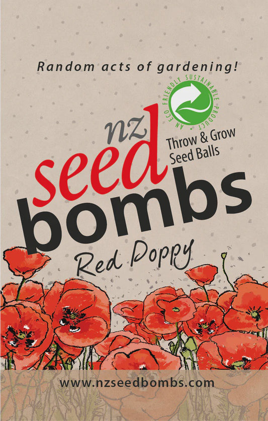 Eagles Rest | NZ Seed Bombs | Red Poppy