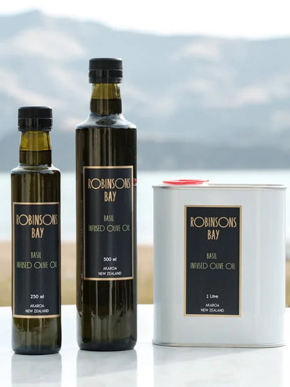 Robinsons Bay | Infused Olive Oil 250ml | Basil