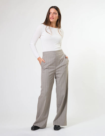 Stella & Gemma | Palermo Trousers | Pin Stripe