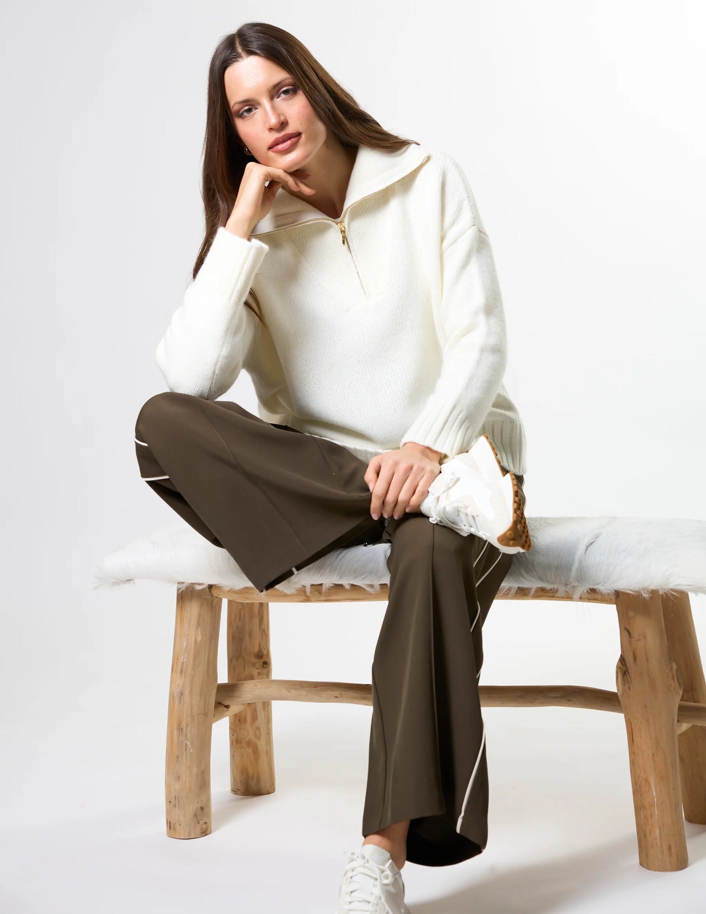 Stella + Gemma Bexley Pant - Truffle