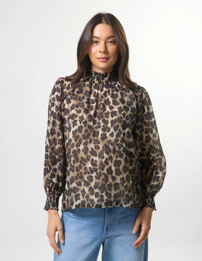 Stella & Gemma | Sylvie Top | Leopardess